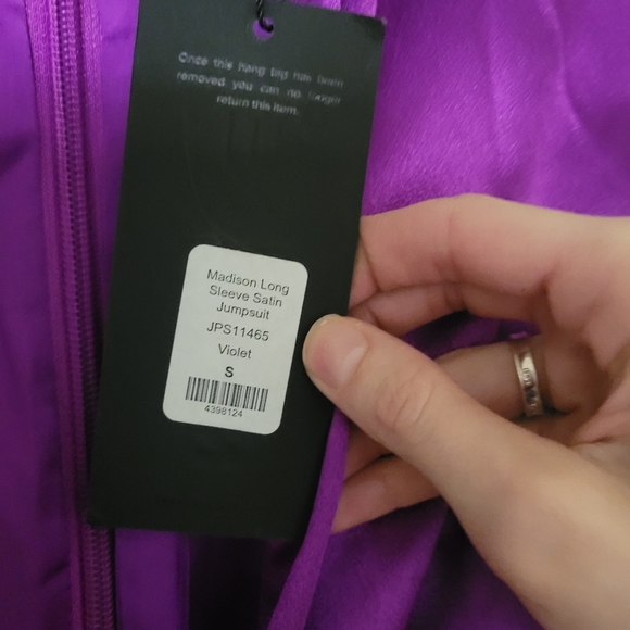 Violet jumpsuit - Picture 4 of 4